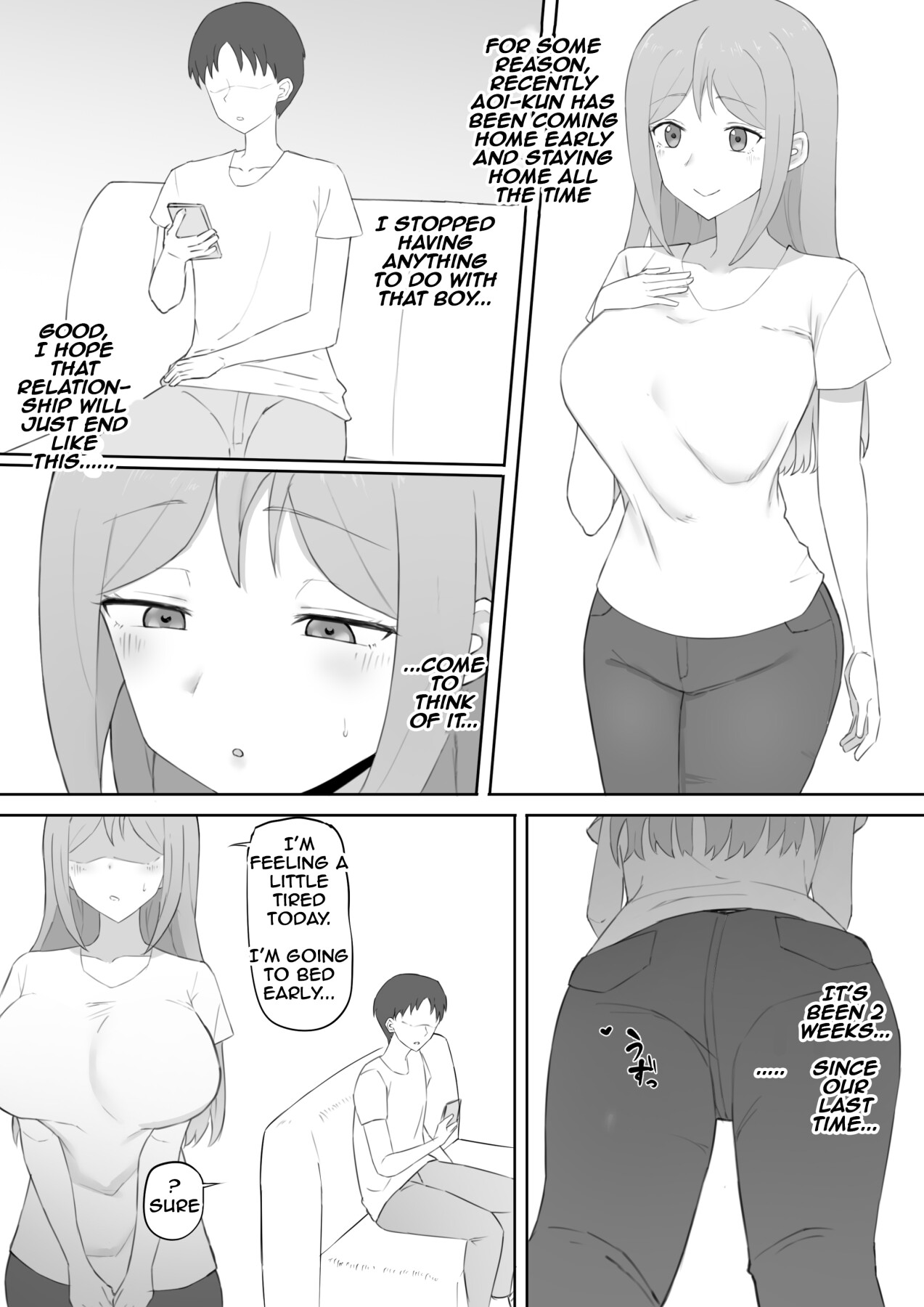 Hentai Manga Comic-Blackmailed Mother-Read-21